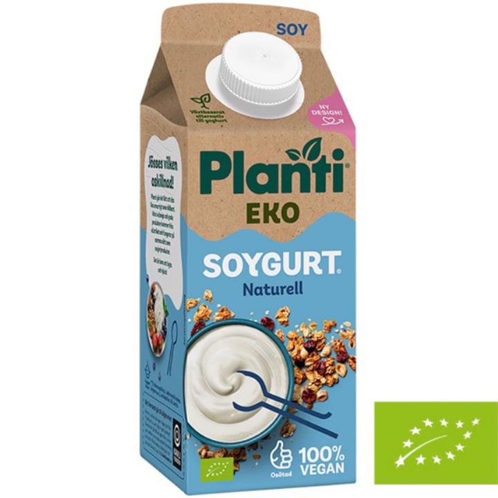 photo of Planti Eko Soygurt Naturell shared by @ellinorjulia on  28 Jul 2021 - review