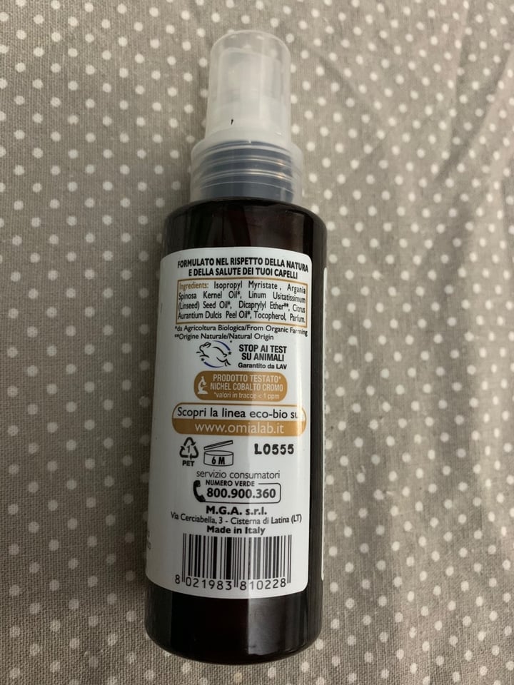 review photo of Omia Laboratoires Olio Capelli Biologico shared by @lauriii on 21 Mar 2020 - review
