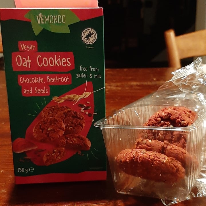 photo of Vemondo  Oat Cookies Chocolate, Beetroot and Seeds shared by @mara55 on  27 Aug 2022 - review