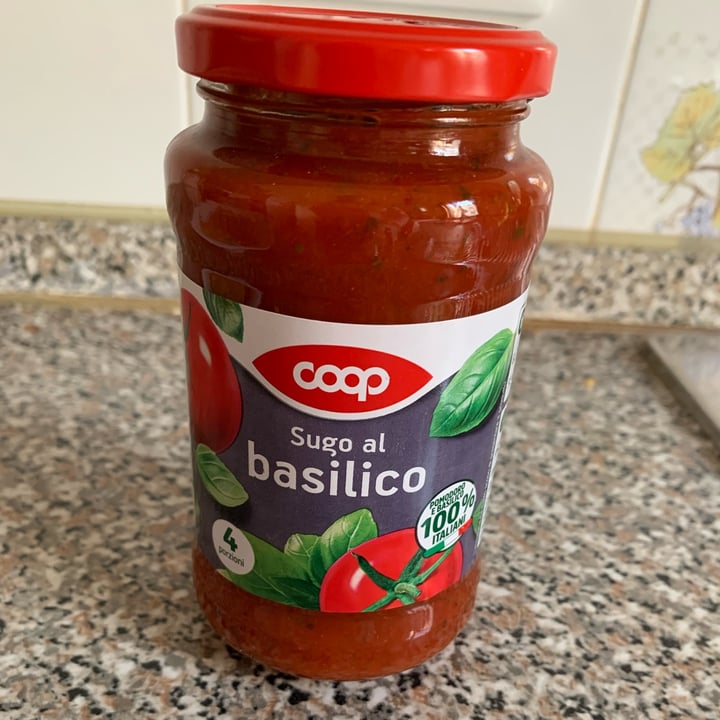 photo of Coop Sugo al basilico shared by @saracos on  29 Mar 2022 - review