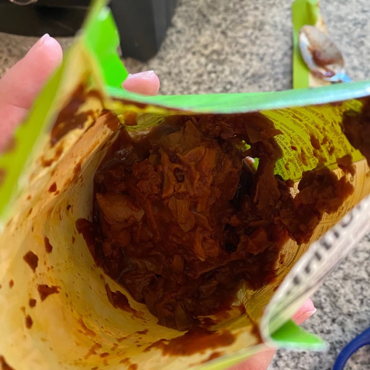 review photo of Trader Joe's Pulled Jackfruit in Smoky BBQ Sauce shared by @jenniferchristine on 02 Jul 2021 - review
