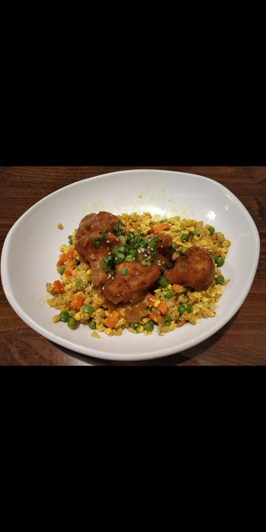 review photo of Native Foods Cafe Orange Cauliflower shared by @cclark on 05 Jun 2019 - review