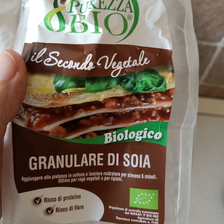 photo of Purezza bio Granulare di soia shared by @minimalroby on  10 May 2022 - review