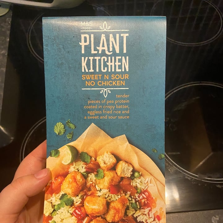 photo of Plant Kitchen (M&S) Sweet n Sour No Chicken shared by @thediabeticvegan on  07 Jan 2022 - review
