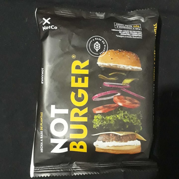 photo of NotCo Not Burger shared by @soledadvegana1 on  19 Mar 2022 - review