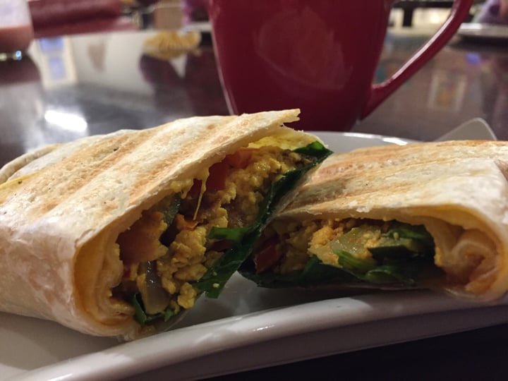 review photo of The Minga Cafe Breakfast Wrap shared by @theveronikasimmons on 12 Dec 2019 - review