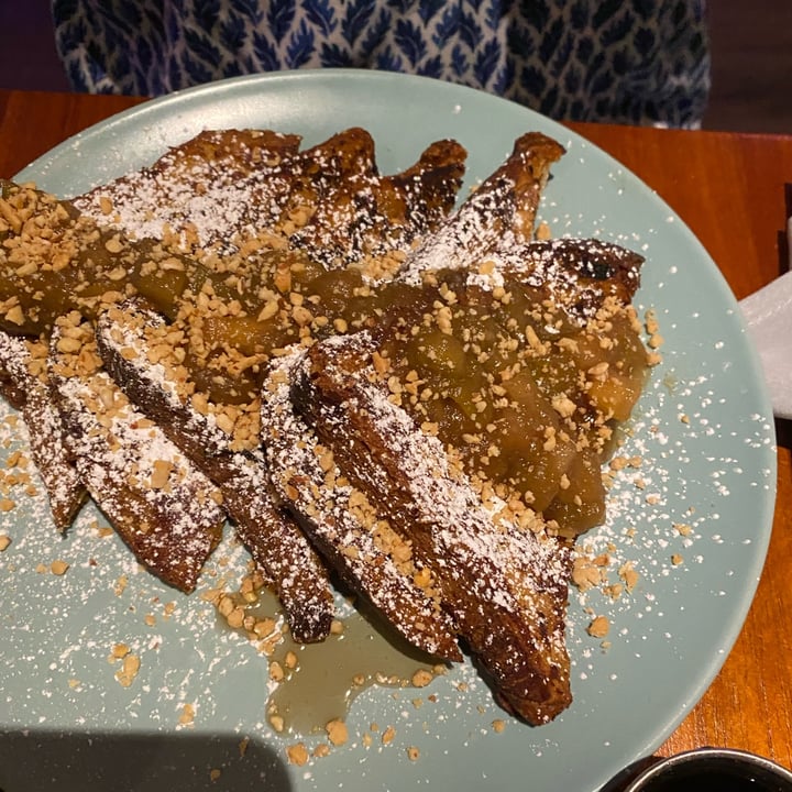 photo of Monster Vegan Apple French Toast shared by @elisethyrum on  15 Aug 2022 - review