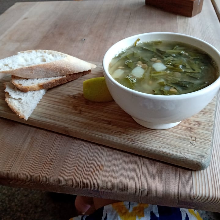 photo of Le Pain Quotidien Vegan Lentil & Lemon Soup shared by @veganindubai on  21 Jul 2021 - review