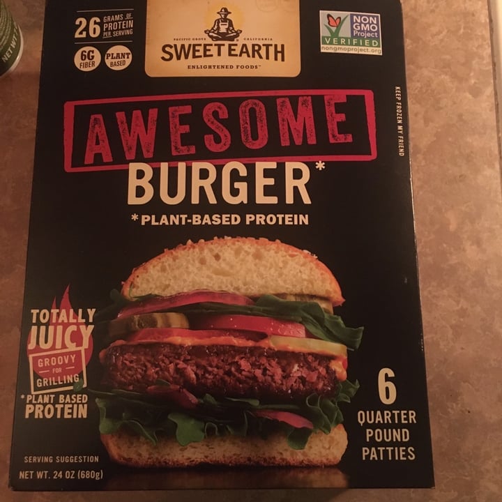 photo of Sweet Earth Awesome Burger shared by @laceywebbie on  15 Nov 2019 - review