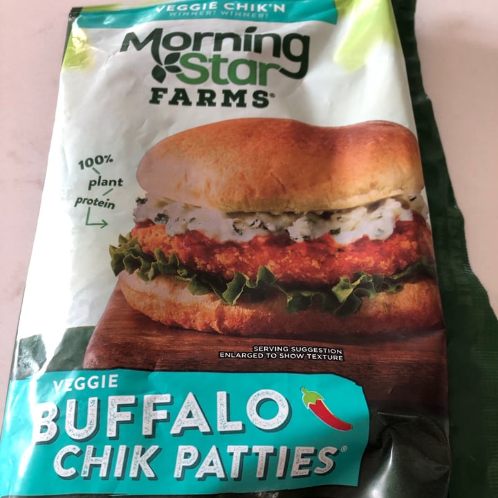 photo of MorningStar Farms Veggie Buffalo Chik Patties shared by @allycat38 on  08 Oct 2021 - review