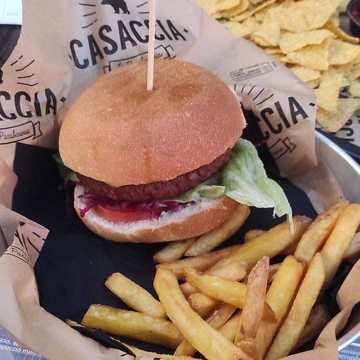 photo of The Casaccia Parabirreria Burger Vegano shared by @endlessdust on  08 Jul 2022 - review