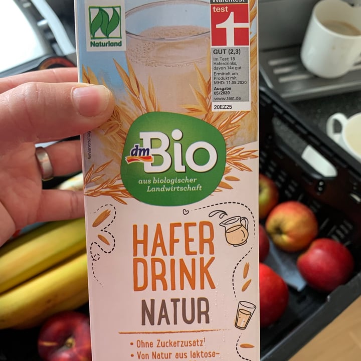 photo of dmBio Hafer Drink shared by @veggie-slayer on  19 Sep 2021 - review