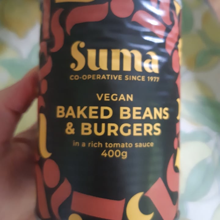 photo of Suma Vegan Baked Beans And Burgers shared by @verity on  30 Sep 2021 - review