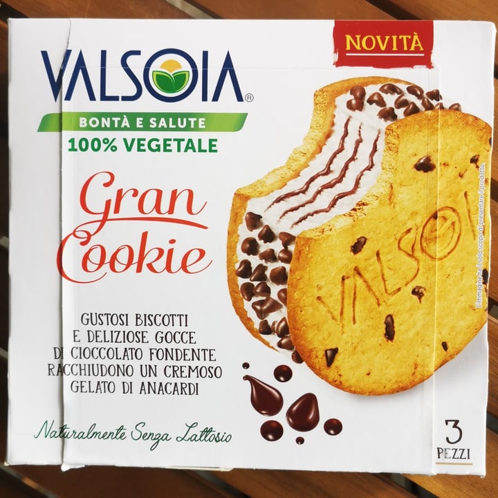 photo of Valsoia Gran Cookie shared by @vanessalibralato on  27 Aug 2022 - review