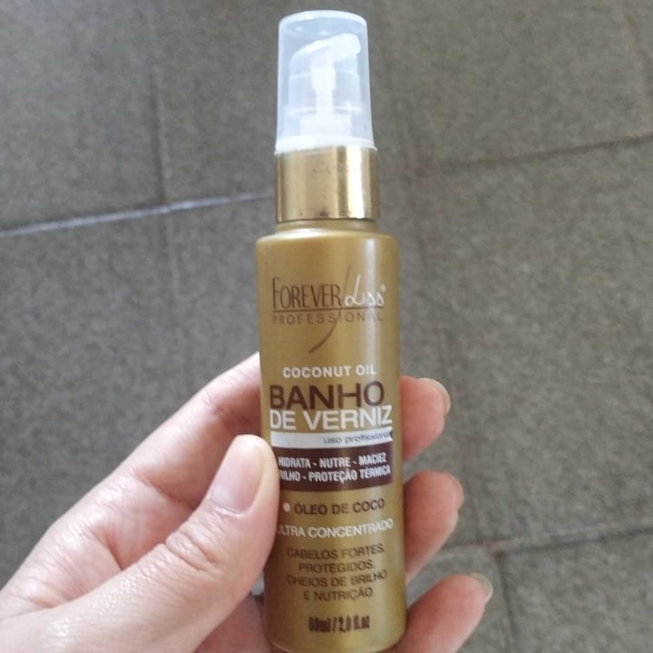 review photo of Forever liss oleo de coco coconut oil Banho De Verniz shared by @prilidia on 25 May 2022 - review