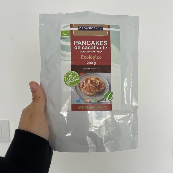 photo of Organic sac Pancakes De Cacahuete shared by @mariaeugsanchez on  05 Jul 2022 - review
