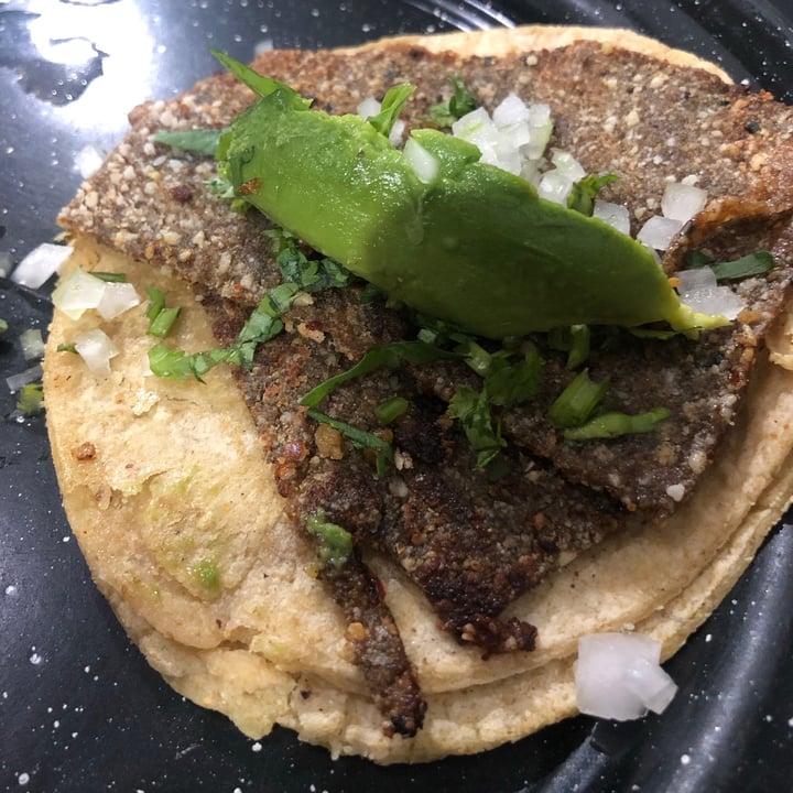 photo of Por Siempre Vegana Taquería Taco de milanesa shared by @rooockd on  10 Jul 2021 - review