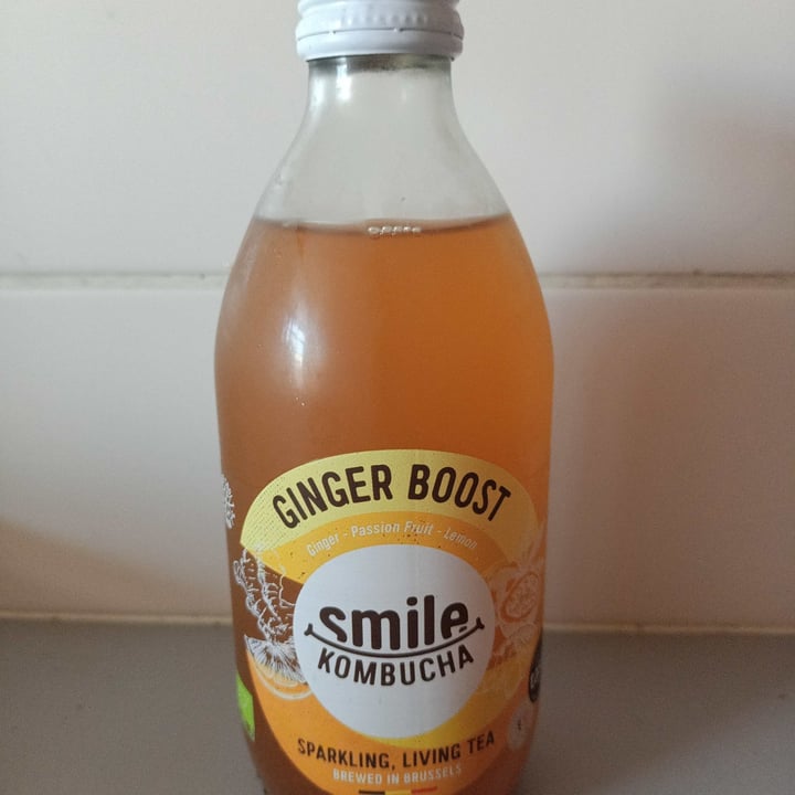 photo of Smile Kombucha Kombucha Drink shared by @juliaavi on  01 Sep 2022 - review