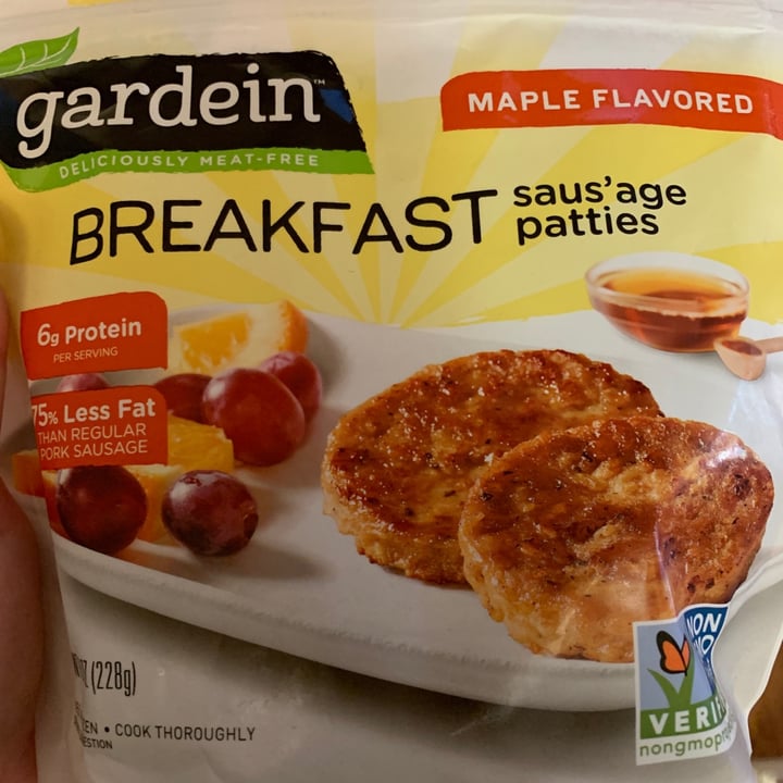 photo of Gardein Breakfast Saus’age Patties Maple shared by @jdwatts on  31 Jan 2021 - review