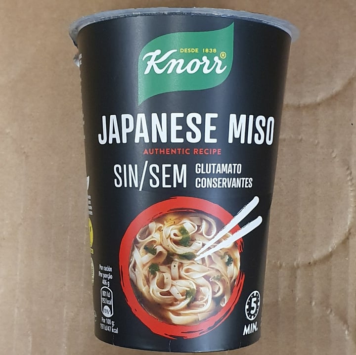photo of Knorr Japanese Miso shared by @mariencd on  01 Jul 2020 - review