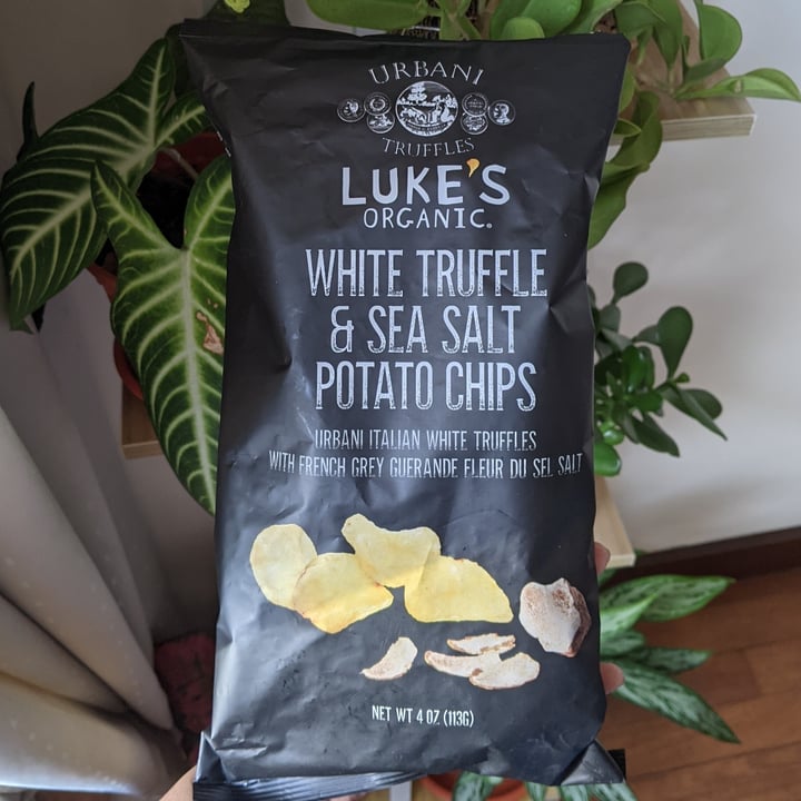 photo of Luke’s Organic White truffle and sea salt potato chips shared by @anjjaliii on  31 Jan 2021 - review