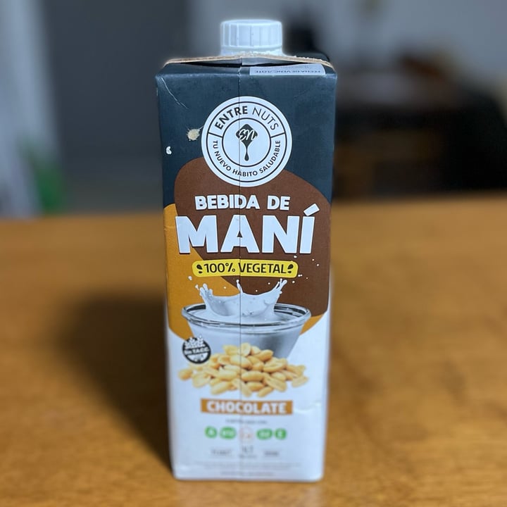 review photo of EntreNuts bebida de mani sabor chocolate shared by @yayimarinaro on 07 Jul 2022 - review