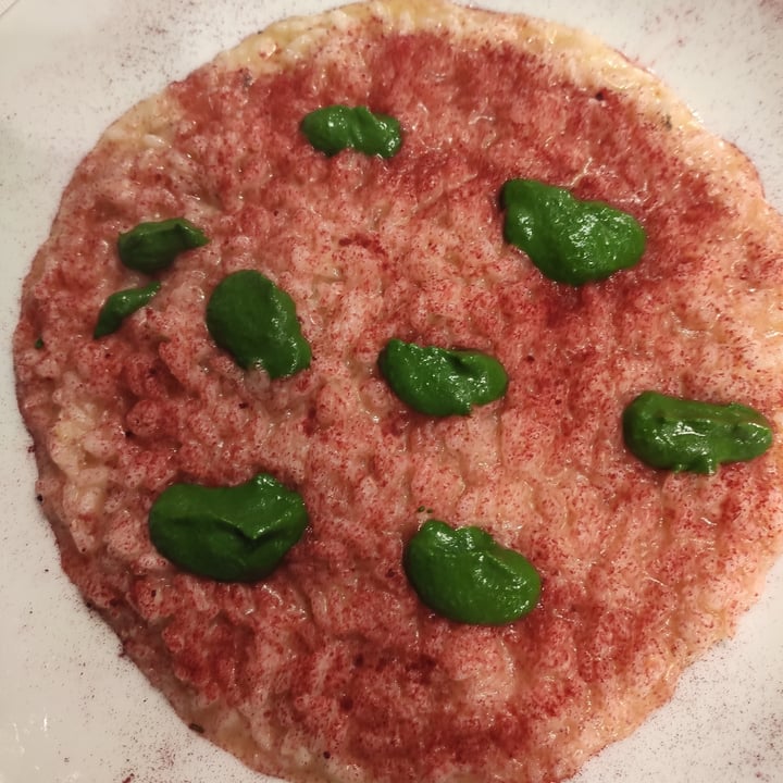 photo of La Taberna Risotto Con Spinaci E Barbabietola shared by @maryd9 on  23 Mar 2022 - review