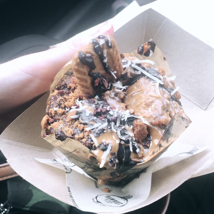 photo of The Vegan Shack Biscoff Muffin shared by @essceess on  14 Nov 2020 - review
