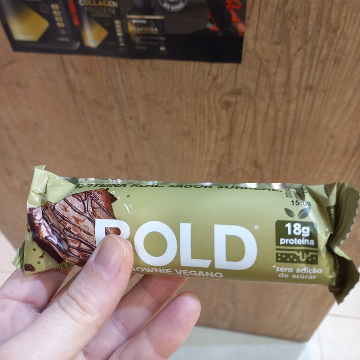 photo of Bold Barra Proteica sabor Brownie Vegano shared by @marigikas on  02 May 2022 - review