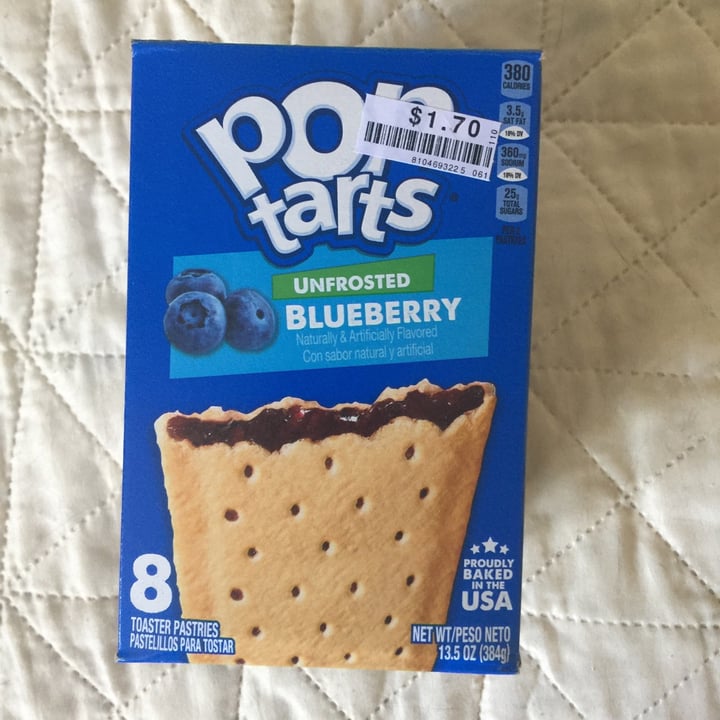 photo of Poptart Unfrosted Blueberry Poptart shared by @emmc1 on  04 Sep 2021 - review