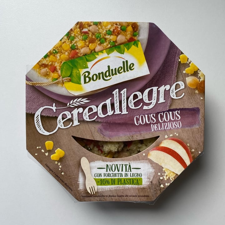 photo of Bonduelle Cereallegre Cou Cous shared by @alecann on  27 Apr 2022 - review