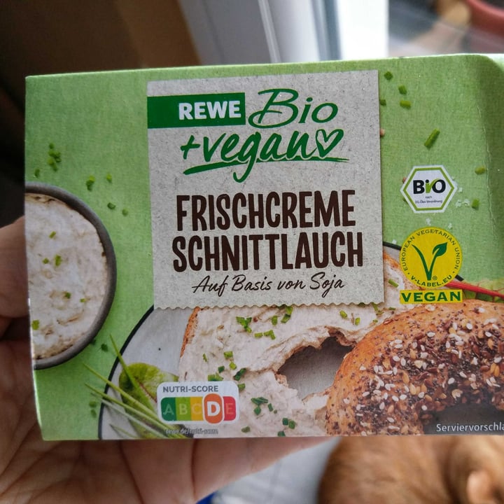 review photo of Rewe Bio Frischcreme Schnittlauch, Bio + Vegan shared by @ambergreen on 22 Jan 2022 - review