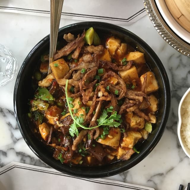 菜肴“Mapo Tofu”的照片