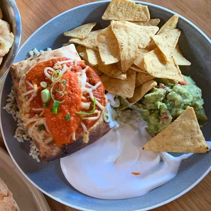 review photo of The Vegie Bar Mexican Burrito shared by @graiece on 30 Sep 2021 - review