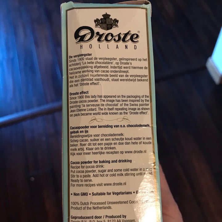photo of Droste Cocoa shared by @redpath on  01 Mar 2021 - review