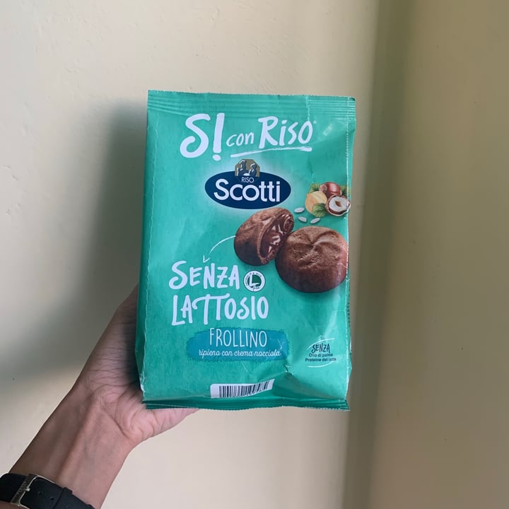 photo of Riso Scotti Sì con Riso (Frollino ripieno con crema nocciola) shared by @debbii on  25 Aug 2021 - review