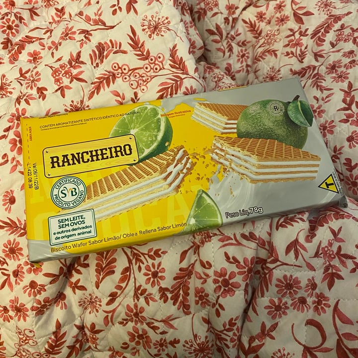 photo of Rancheiro Biscoito Wafer Sabor Chocolate shared by @flacalux on  28 May 2022 - review
