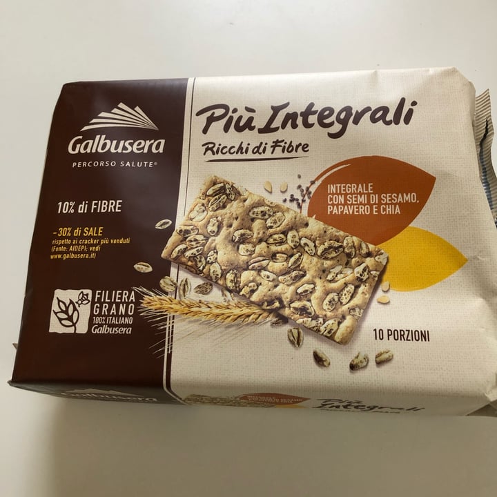 photo of Galbusera Crackers Più integrali shared by @nonnadane on  15 Apr 2022 - review