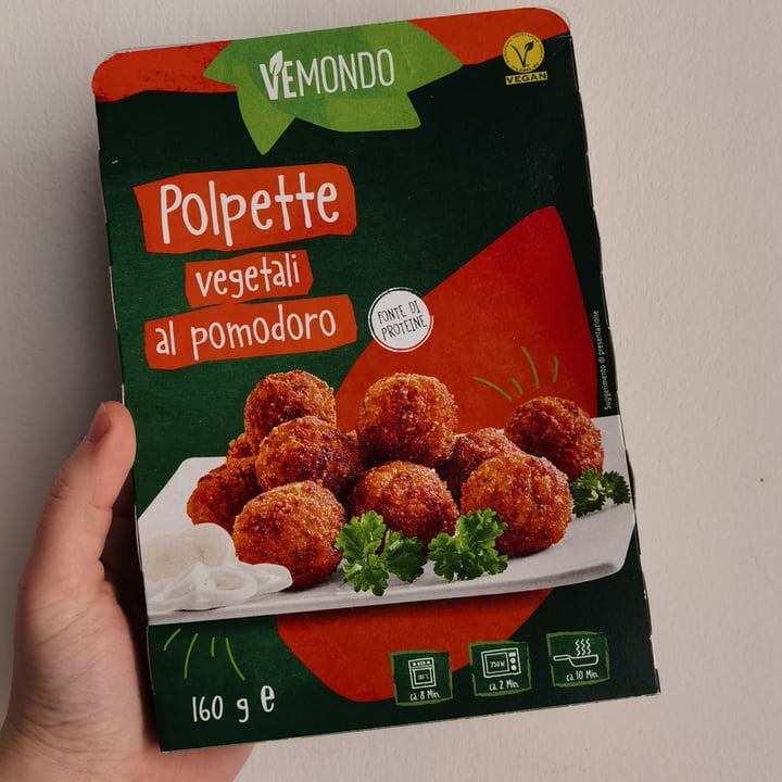 photo of Vemondo Polpette Vegetali al Pomodoro shared by @saricante on  31 Jan 2022 - review