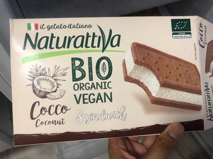photo of Naturattiva Coconut Sandwich shared by @gicles on  29 Jul 2019 - review