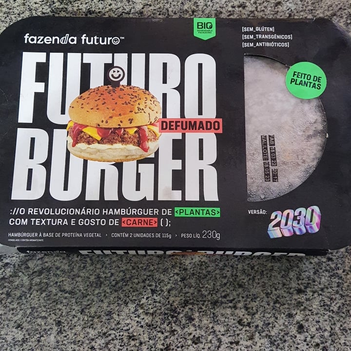 photo of Fazenda Futuro - Future Farm Futuro Burger Defumado shared by @margarethgs on  04 Aug 2022 - review