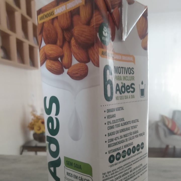 review photo of Ades Leite de Amêndoas Sabor Original shared by @leti2 on 11 Sep 2021 - review
