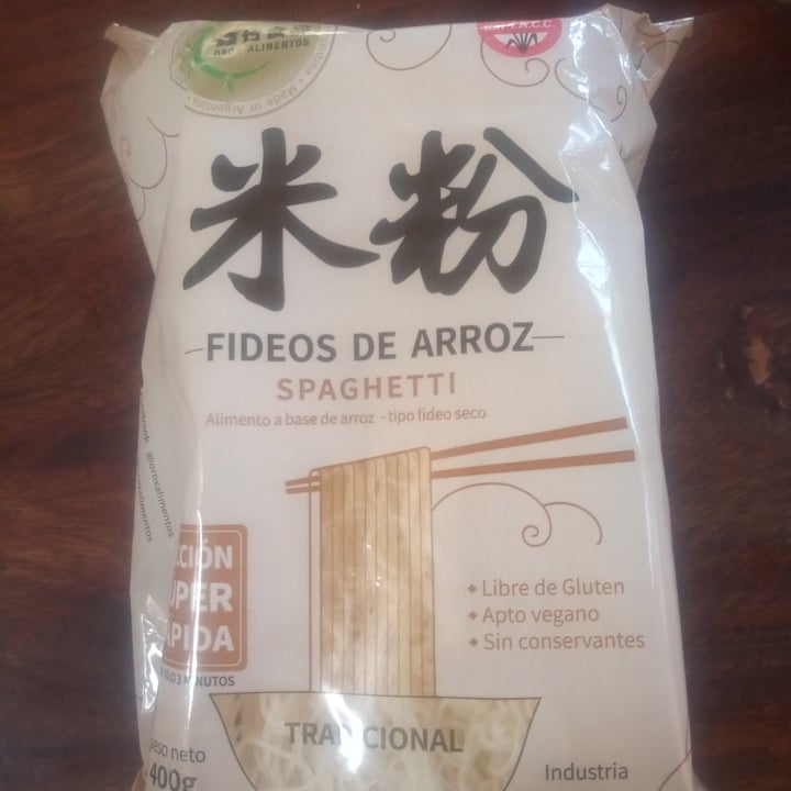 photo of Orox alimentos Fideos de Arroz - Cabello de Angel shared by @tierramarycielo on  11 Oct 2022 - review