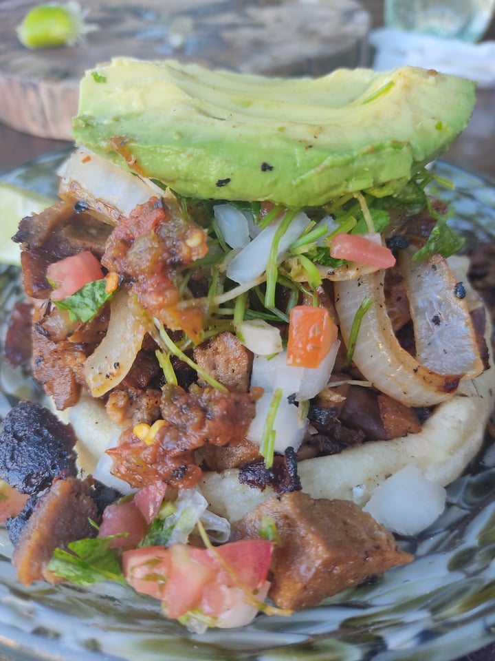photo of Tapatía Vegan Tacos Sope shared by @sunny4earth on  01 Mar 2022 - review