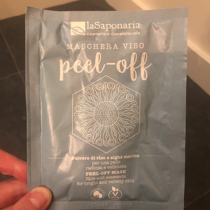 photo of La Saponaria Maschera viso peel-off shared by @cslater26 on  29 Apr 2020 - review