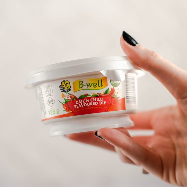 review photo of B-well Cajun Chilli Flavoured Dip shared by @theleafeaters on 18 Dec 2021 - review