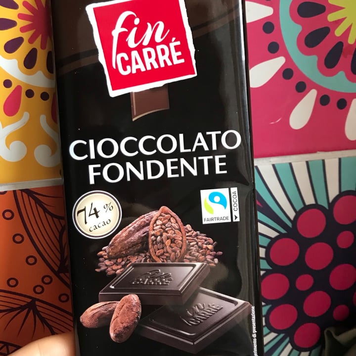 photo of Fin Carré Cioccolato fondente 74% cacao shared by @carmelau on  19 Feb 2021 - review