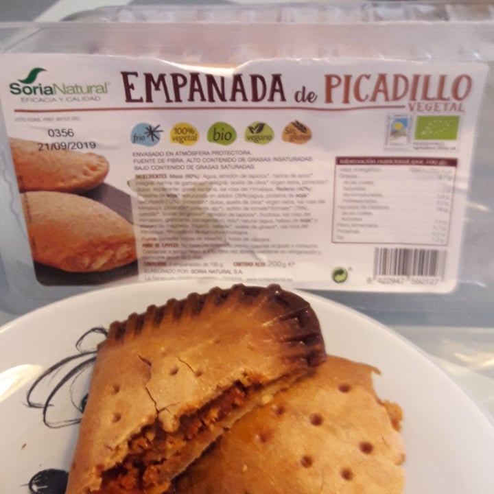 photo of Soria Natural Empanada de picadillo shared by @bequisa9 on  20 Jul 2019 - review