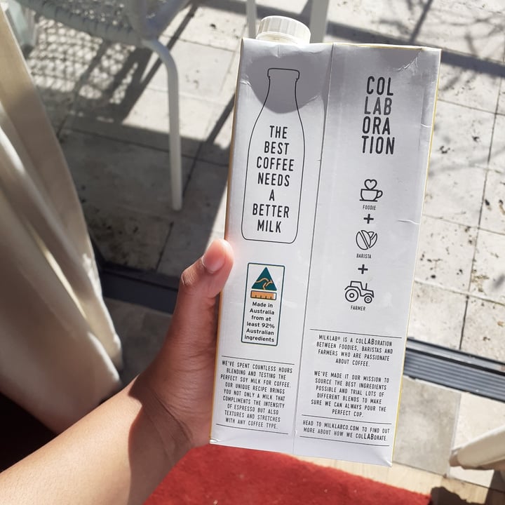 photo of MILKLAB Soy Milk shared by @vuyom1998 on  10 Jul 2020 - review