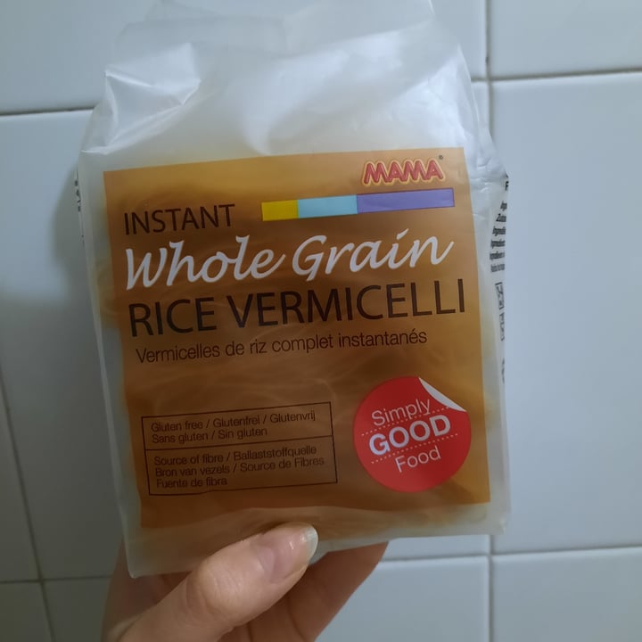 photo of Mama Instant whole grain rice vermicelli shared by @vegaly on  04 Feb 2022 - review